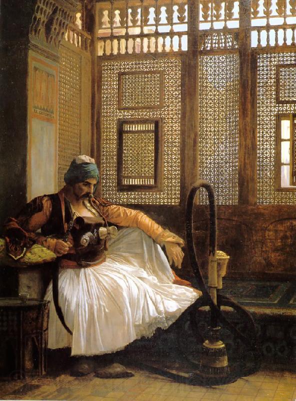 Jean Leon Gerome Arnaut smoking  8